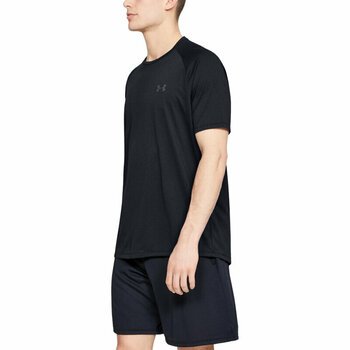 Fitness shirt Under Armour Men's UA Tech 2.0 Textured Short Sleeve T-Shirt Black/Pitch Gray XL Fitness shirt - 4