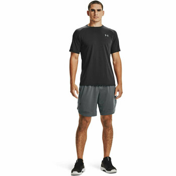 Fitness shirt Under Armour Men's UA Tech 2.0 Textured Short Sleeve T-Shirt Black/Pitch Gray XL Fitness shirt - 7