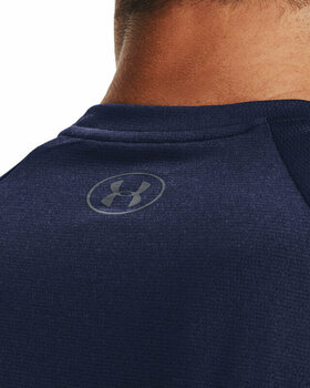 Fitness tričko Under Armour Men's UA Tech 2.0 Textured Short Sleeve T-Shirt Midnight Navy/Pitch Gray L Fitness tričko - 3
