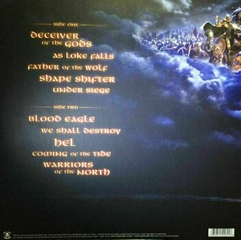 Vinyl Record Amon Amarth - Deceiver Of The Gods (Blue Marbled Coloured) (LP) - 2
