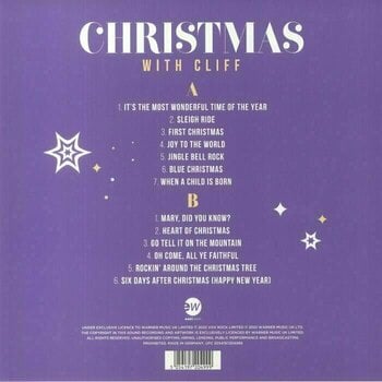 Vinyl Record Cliff Richard - Christmas With Cliff (Red Coloured) (LP) - 2