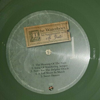 Vinyl Record The Waterboys - An Appointment With Mr Yeats (Green Coloured) (2 LP) - 3