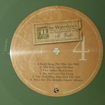Vinyl Record The Waterboys - An Appointment With Mr Yeats (Green Coloured) (2 LP) - 7