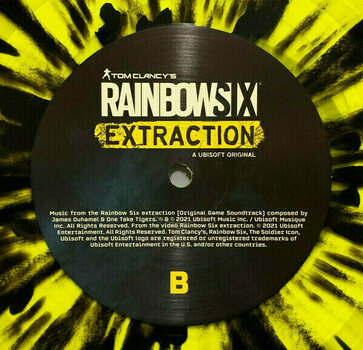 Vinyl Record James Duhamel/One Take Tigers - Tom Clancy's Rainbow Six Extraction (Original Game Soundtrack) (Splatter  Coloured) (2 LP) - 4