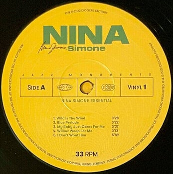 Disque vinyle Nina Simone - Jazz Monuments (4 LP) - 4
