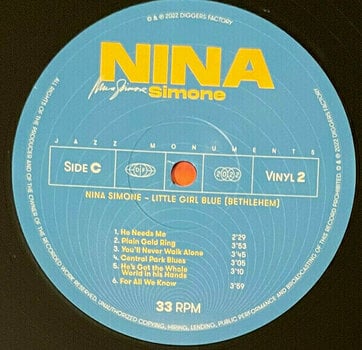 Disque vinyle Nina Simone - Jazz Monuments (4 LP) - 8