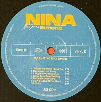 Disque vinyle Nina Simone - Jazz Monuments (4 LP) - 9