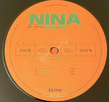 Vinyylilevy Nina Simone - Jazz Monuments (4 LP) - 16