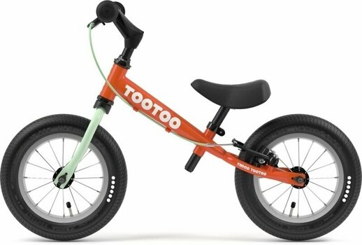 Rowerek biegowy Yedoo TooToo 12" Czerwony pomarańczowy Rowerek biegowy - 2