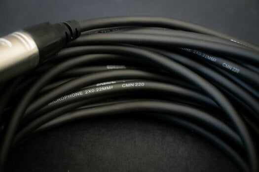 Microphone Cable Cordial CCM 1,5 FM Black 1,5 m - 3