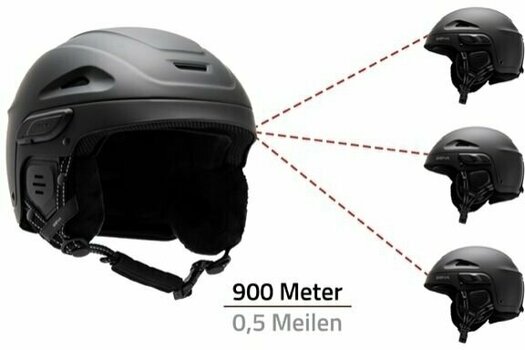 Ski Helmet Sena Latitude SX Matt Black S (53-55 cm) Ski Helmet - 7