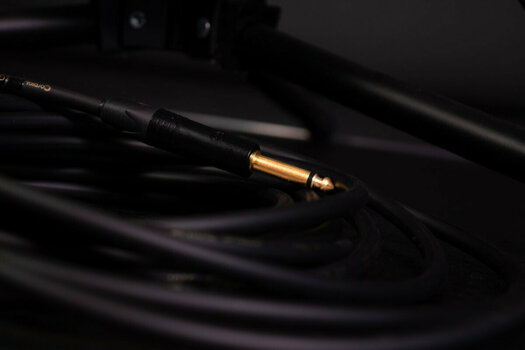 Kabel za instrumente Cordial CSI 3 PP Gold Crna 3 m Ravni - Ravni - 5