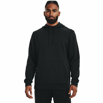 Fitness-sweatshirt Under Armour Men's Armour Fleece Hoodie Black S Fitness-sweatshirt - 4