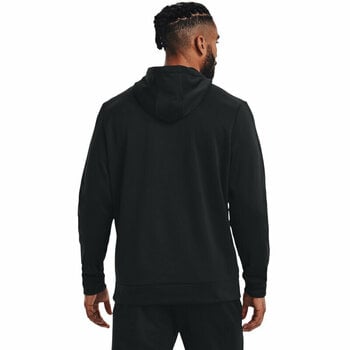 Fitness-sweatshirt Under Armour Men's Armour Fleece Hoodie Black S Fitness-sweatshirt - 5