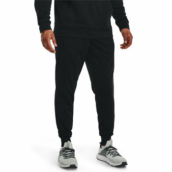 Fitness Παντελόνι Under Armour Men's Armour Fleece Joggers Black S Fitness Παντελόνι - 5
