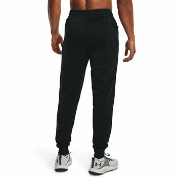 Fitness nohavice Under Armour Men's Armour Fleece Joggers Black L Fitness nohavice - 6