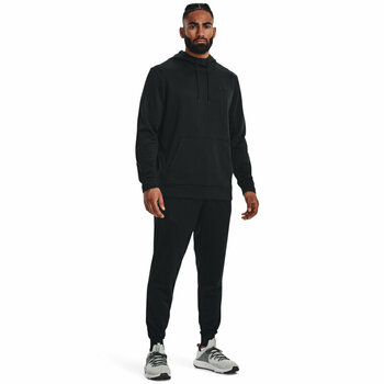 Fitness nohavice Under Armour Men's Armour Fleece Joggers Black L Fitness nohavice - 7