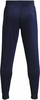 Fitness nohavice Under Armour Men's Armour Fleece Joggers Midnight Navy/Black M Fitness nohavice - 2