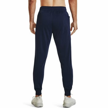 Fitness Trousers Under Armour Men's Armour Fleece Joggers Midnight Navy/Black 2XL Fitness Trousers - 6