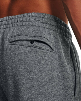 Pantalones deportivos Under Armour Men's UA Essential Fleece Joggers Pitch Gray Medium Heather/White XL Pantalones deportivos - 4