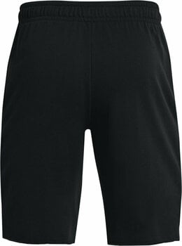 Fitness Trousers Under Armour Men's UA Rival Terry Shorts Black/Onyx White M Fitness Trousers - 2