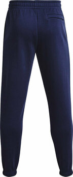 Fitness Trousers Under Armour Men's UA Essential Fleece Joggers Midnight Navy/White S Fitness Trousers - 2