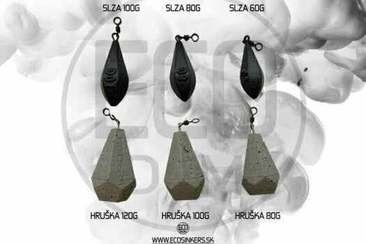 Svinec Eco Sinkers Pear 80 g - 10
