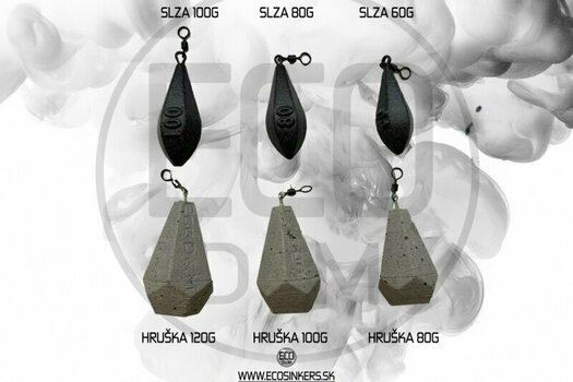 Plumb, momitor Eco Sinkers Pear 120 g Încărcătură - 10