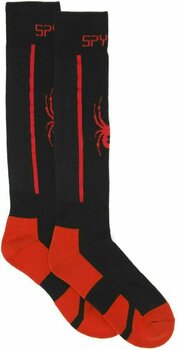 Ski Socks Spyder Sweep Mens Ski Socks Black L Ski Socks - 2