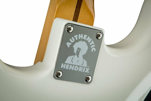 Elektrische gitaar Fender Jimi Hendrix Stratocaster MN Olympic White - 2