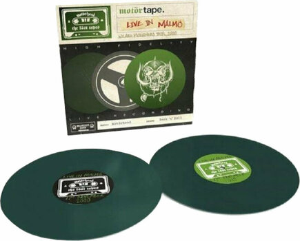 Disque vinyle Motörhead - The Löst Tapes Vol. 3 (Live In Malmö 2000) (Green Coloured) (2 LP) - 2