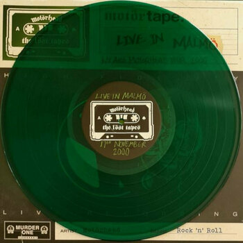 Vinyl Record Motörhead - The Löst Tapes Vol. 3 (Live In Malmö 2000) (Green Coloured) (2 LP) - 3