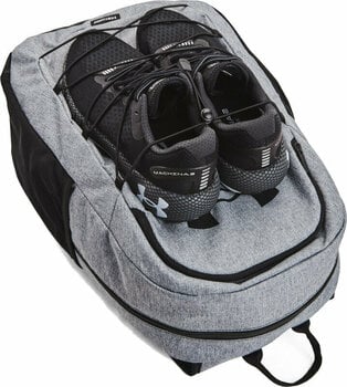 Lifestyle reppu / laukku Under Armour UA Hustle Sport Backpack Pitch Gray Medium Heather/Black 26 L Reppu - 6