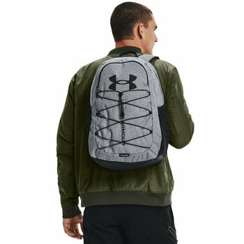 Lifestyle Backpack / Bag Under Armour UA Hustle Sport Backpack Pitch Gray Medium Heather/Black 26 L Backpack - 7