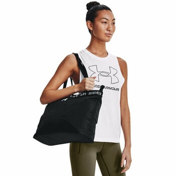 Lifestyle-rugzak / tas Under Armour Women's UA Favorite Tote Bag Black/White 20 L Sport Bag - 7