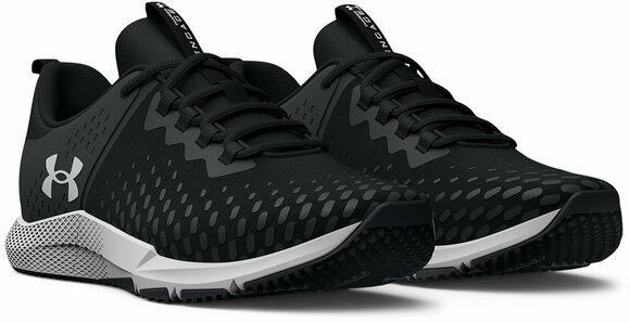 Fitness topánky Under Armour Men's UA Charged Engage 2 Training Shoes Black/White 10,5 Fitness topánky - 3