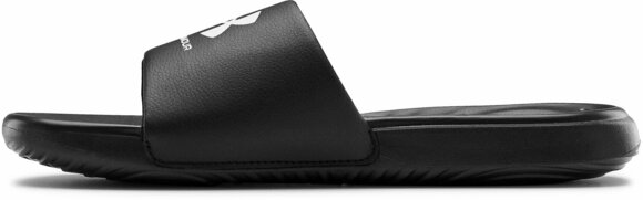 Šľapky Under Armour Men's UA Ansa Fixed Slides Black/White 10 Šľapky - 2