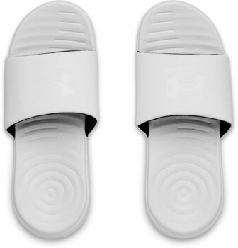 Slippers Under Armour Women's UA Ansa Fixed Slides White 6 Slippers - 4