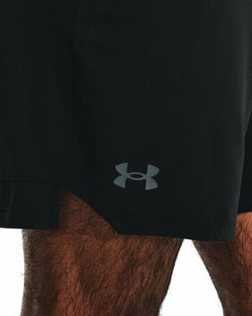 Fitness nohavice Under Armour Men's UA Vanish Woven 6" Shorts Black/Pitch Gray XS Fitness nohavice - 4