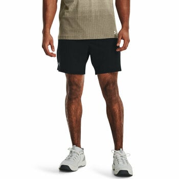 Fitness Trousers Under Armour Men's UA Vanish Woven 6" Shorts Black/Pitch Gray S Fitness Trousers - 5
