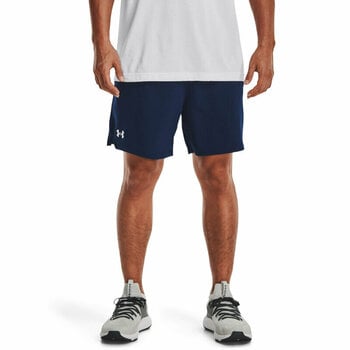 Fitness Trousers Under Armour Men's UA Vanish Woven 6" Shorts Academy/White XS Fitness Trousers - 5