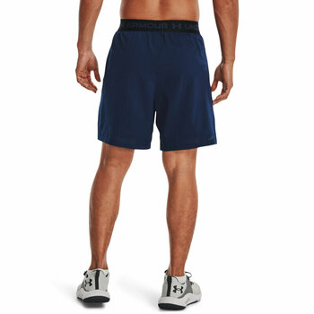 Fitness Trousers Under Armour Men's UA Vanish Woven 6" Shorts Academy/White XS Fitness Trousers - 6