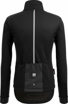 Kerékpár kabát, mellény Santini Vega Multi Jacket Nero M Kabát - 3