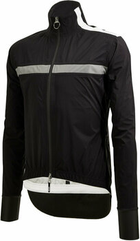 Cyklo-Bunda, vesta Santini Guard Neo Shell Rain Jacket Bunda Nero 2XL - 2
