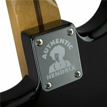 Elektrická gitara Fender Jimi Hendrix Stratocaster MN Black - 7