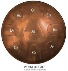 Tongue Drum Zenko ZEN02 C Pentatonic Natural Tongue Drum - 4