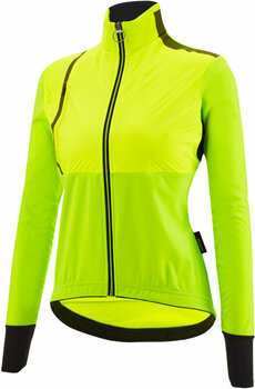 Biciklistička jakna, prsluk Santini Vega Absolute Woman Jacket Lime M Jakna - 2