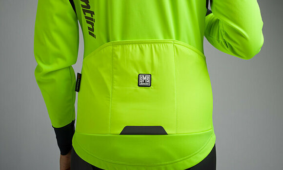 Cycling Jacket, Vest Santini Vega Absolute Woman Jacket Lime M Jacket - 9