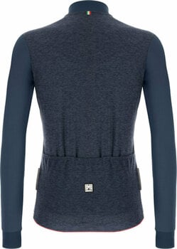 Jersey/T-Shirt Santini Colore Puro Long Sleeve Thermal Jersey Jacke Nautica 3XL - 3