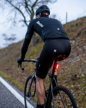 Calções e calças de ciclismo Santini Adapt Shell Bib Shorts Nero 2XL Calções e calças de ciclismo - 6